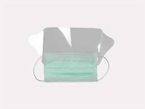 MASCHERINA DM1 CHIR. 4V TNT C/VISIERA C/ELASTICI MASK OP