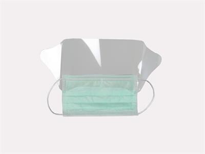 MASCHERINA DM1 CHIR. 4V TNT C/VISIERA C/ELASTICI MASK OP