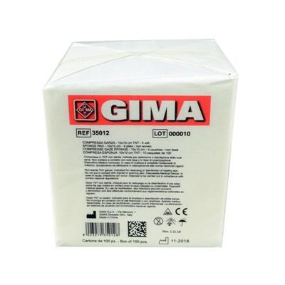COMPRESSE PIEG. TNT DM1 CM10X10 4STRATI 100PZ GIMA