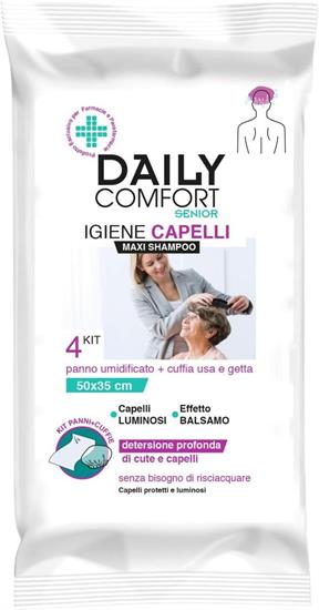 CUFFIA SHAMPOO 4 KIT DAILY COMFORT SENIOR