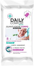 MANOPOLE UMIDIFICATE GUANTI IGIENE CORPO MAXI 8PZ DAILY COMFORT