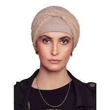 TURBANTE EMMY V TAUPE&HEARTS BEIGE