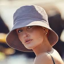 CAPPELLO ANNIE V COTONE DARK TAUPE