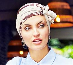 TURBANTE SIENNA BOHO SET SOFT BEIGE GIRAFFE